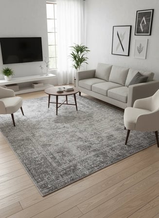 Fenomen Carpet Otantik Koleksiyonu Yumuşak Dokulu Eskitme Vintage Halı