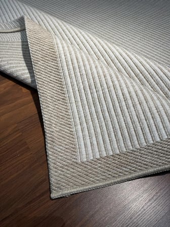 Fenomen Carpet Lotus Koleksiyonu Bordürlü Temizlenebilir Sisal Halı