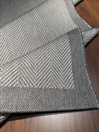 Fenomen Carpet Lotus Koleksiyonu Bordürlü Temizlenebilir Sisal Halı