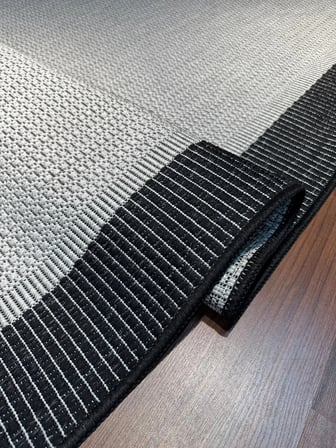 Fenomen Carpet Lotus Koleksiyonu Bordürlü Temizlenebilir Sisal Halı