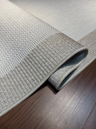 Fenomen Carpet Lotus Koleksiyonu Bordürlü Temizlenebilir Sisal Halı