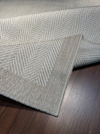 Fenomen Carpet Lotus Koleksiyonu Bordürlü Temizlenebilir Sisal Halı