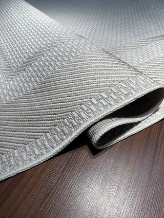Fenomen Carpet Lotus Koleksiyonu Bordürlü Temizlenebilir Sisal Halı