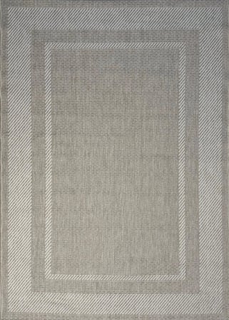 Fenomen Carpet Lotus Koleksiyonu Bordürlü Temizlenebilir Sisal Halı