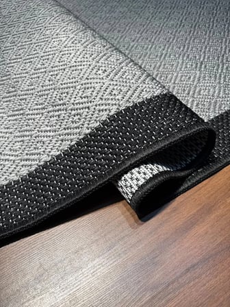 Fenomen Carpet Lotus Koleksiyonu Bordürlü Temizlenebilir Sisal Halı