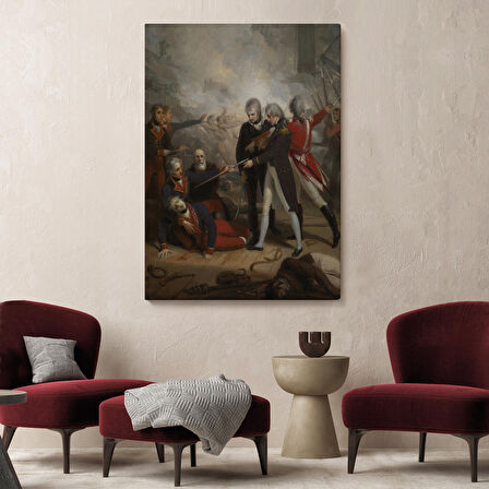 San Nicolas'ın St Vincent'ta Teslim Olması Reprodüksiyon Tablosu-6277