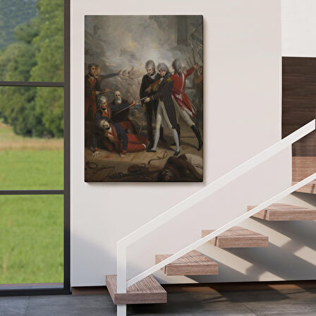 San Nicolas'ın St Vincent'ta Teslim Olması Reprodüksiyon Tablosu-6277