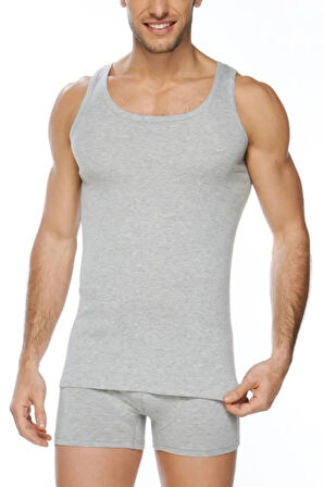 Güryıldız 12'li Beyaz Erkek Ribana Atlet 24002