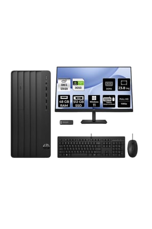 Pro Tower 290 G9 i5 13500 48GB 512GB SSD RTX3050/6GB W11P Masaüstü Bilgisayar + 23.8" Monitör