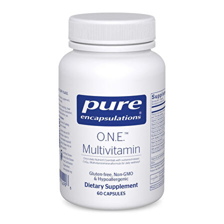 Pure Encapsulations ONE Multivitamin 60 Kapsül