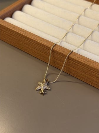 Xuping Deniz Yıldızı Kolye - Altın