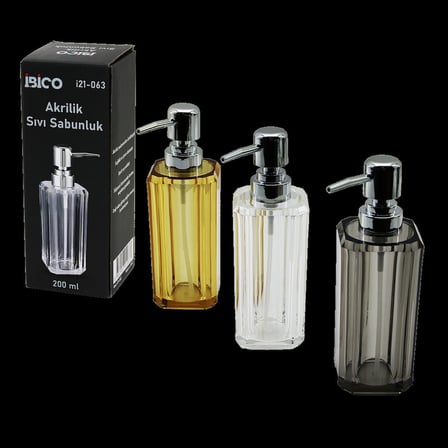 Sıvı Sabunluk 200 ml Akrilik Mika