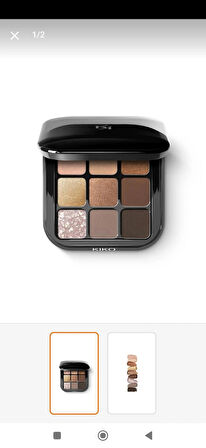 Kiko göz farı paleti 01