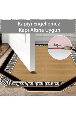 2 li Banyo Paspası, Yumuşak Banyo Halısı, Kaymaz Tabanlı, Yıkanabilir - 60x100 - 50 x60