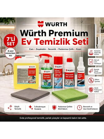 Würth Premium Ev Temizlik Seti