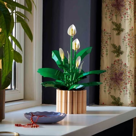 11504 Lego Botanicals Barış Çiçeği - Pace Lily 474 parça +18 yaş