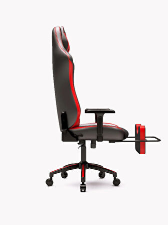 Zio Gaming Valor 1590B0511 Ayak Uzatmalı Profesyonel Oyuncu Koltuğu - Kırmızı Antrasit Kumaş