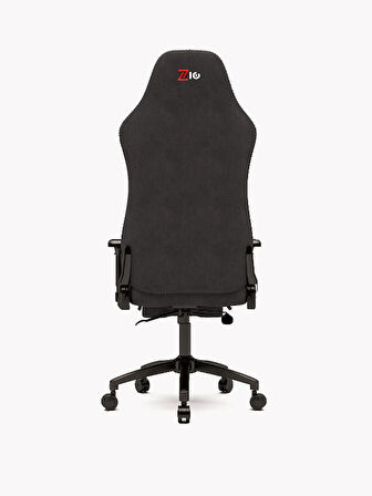 Zio Gaming Valor 1590B1110 Ayak Uzatmalı Profesyonel Oyuncu Koltuğu - Antrasit (Jet Black) Kumaş