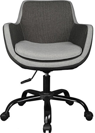 Bürocci Comfort Metal Ayaklı Çalışma Koltuğu- Gri Kumaş-2244T1110