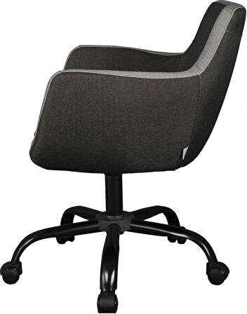 Bürocci Comfort Metal Ayaklı Çalışma Koltuğu- Gri Kumaş-2244T1110