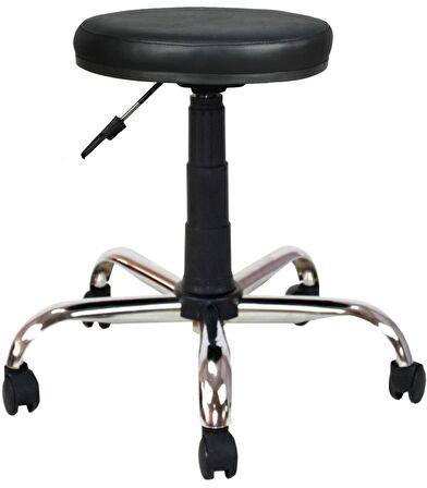 Bürocci Metal Ayaklı Tabure-Siyah-2999D0101