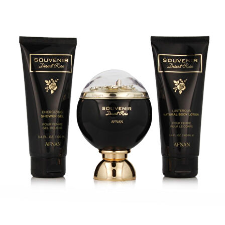 Afnan Souvenir Desert Rose EDP 100 ml Kadın Parfüm Seti