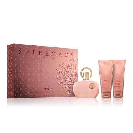 Afnan Supremacy Pink EDP 100 Ml Kadın Parfüm Seti