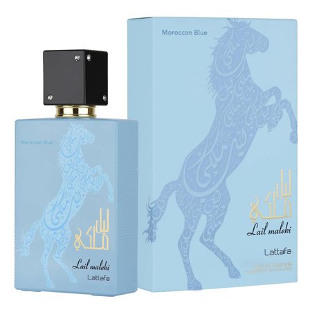 Lattafa Lail Maleki Morrocan Blue EDP 100 ml Erkek Parfümü