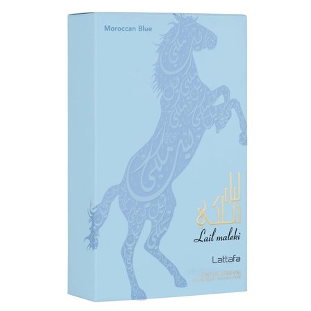 Lattafa Lail Maleki Morrocan Blue EDP 100 ml Erkek Parfümü