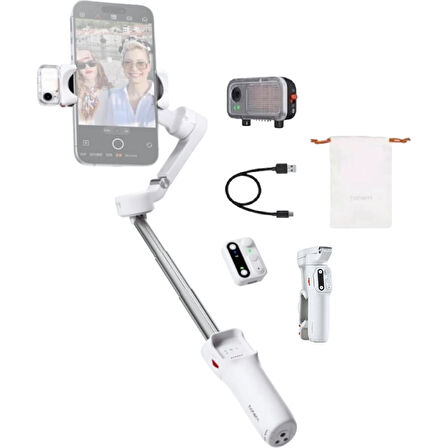 Hohem Isteady V3Yapay Zeka Takip Sensörlü 3 Eksenli Telefon Sabitleyici Gimbal