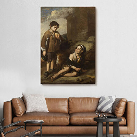 Bartolomé Esteban Murillo'nun Argolla Oyununa Davet Tablosu-6290