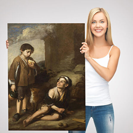 Bartolomé Esteban Murillo'nun Argolla Oyununa Davet Tablosu-6290