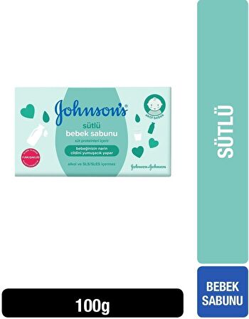 Johnson's Sütlü Katı Sabun 90gr