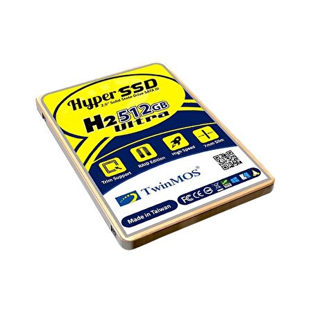 Twinmos TM512GH2U Sata 3.0 512 GB SSD