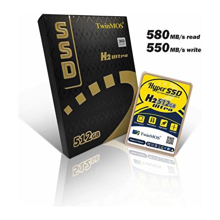 Twinmos TM512GH2U Sata 3.0 512 GB SSD