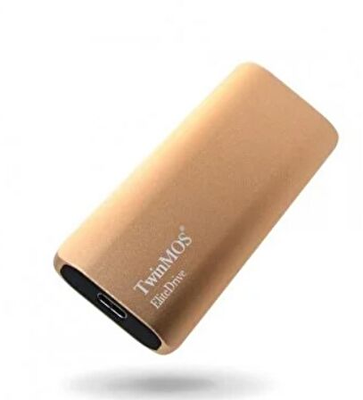 Twinmos PSSDGGBMED32-G 1 TB External SSD Usb 3.2/Type-c Gold Taşınabilir Harddisk
