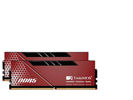 TWINMOS 32 GB (2x16GB) DDR5 5600MHZ CL36 1.35V TMD532GB56DK36VX SOĞUTUCULU PC RAM