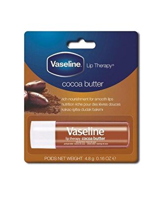  Vaseline Cocoa Butter Dudak Bakım Balmı 4,8 g