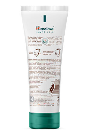 Siyah Nokta Karşıtı Yüz Temizleyici Scrub, Peeling Etkili, Elma, Ceviz, Tüm Ciltler, 75 ml