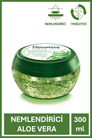 Aloe Vera Yüz ve Vücut Nemlendirici Jel 300 ml | Serinletici, Yatıştırıcı