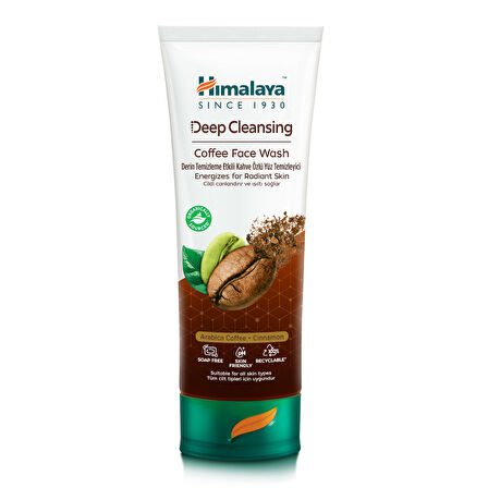 Himalaya Since 1930 Deep Cleansing Derin Temizleme Etkili Kahve Özlü Yüz Temizleyici 100 ml