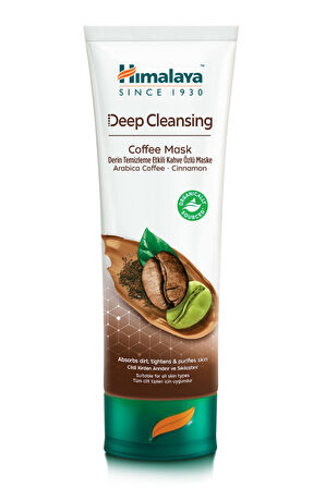 Himalaya Since 1930 Deep Cleansing Derin Temizleme Etkili Gözenek Sıkılaştırıcı Kahve Özlü Yüz Maskesi 75 ml