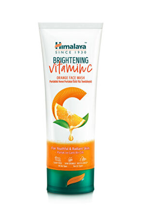 Vitamin C Parlaklık Veren Portakal Özlü Yüz Temizleyici 100ml, Tüm Ciltler, Paraben/SLS/SLES İçermez