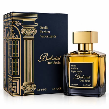 Efolia Bakarat Oud Setin EDP 100 ml Unisex Parfüm | Gül Oud Vanilya Amber Odunsu Koku