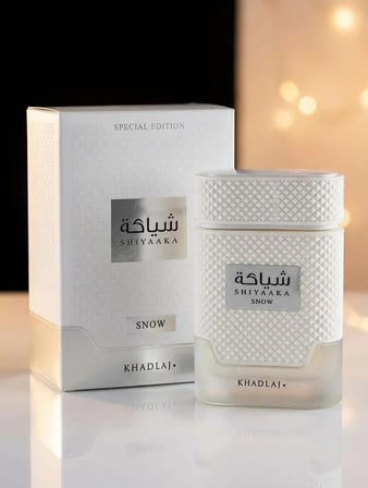 Khadlaj. Shiyaaka Snow Special Edition EDP 100 ml Erkek Parfüm