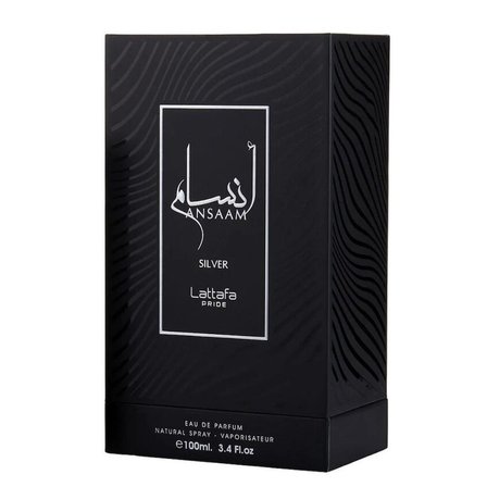 Lattafa Pride Ansaam Silver EDP 100 ml Unisex Parfüm