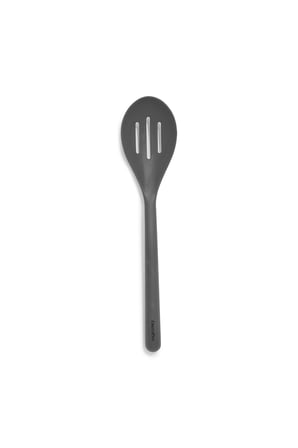  GreenPan Silikon Delikli Kaşık Gri | Platinum Silicone | BPA Gibi Zararlı Kimyasallar İçermez 