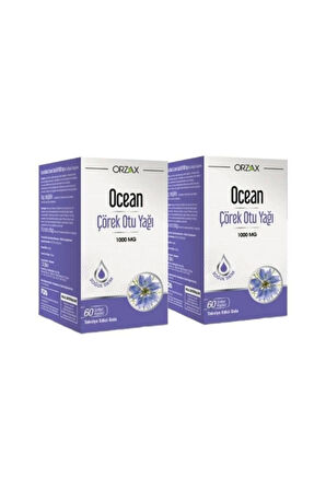 Ocean Çörek Otu Yağı 60 Kapsül 2 Adet