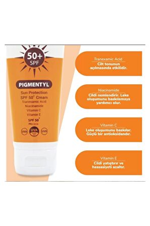 Dermoskin Be Bright Pigmentyl Güneş Koruyucu Spf 50+75 ml Krem 2Li