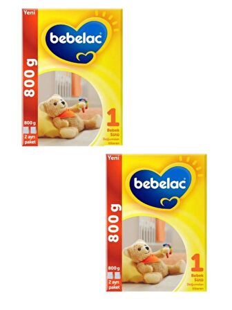 Bebelac 1 Bebek Sütü 0-6 Ay 800 gr x 2 Adet